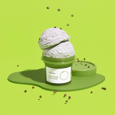 Qoo10] ビープレーン [Leo J コラボ] 緑豆クレイマスク : スキンケア