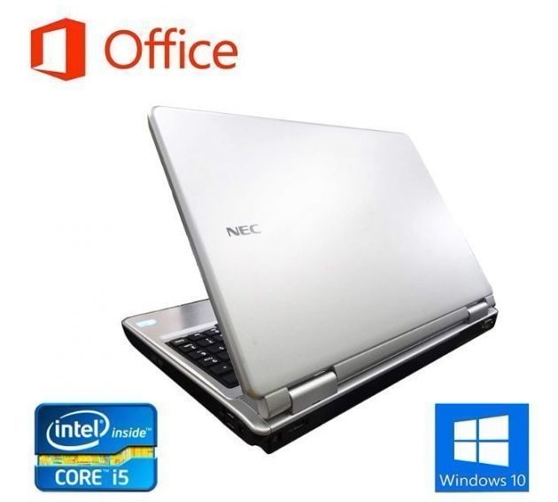サポート付き快速 NEC VD-G Windows10 PC サクサク 新品メモリー:8GB 新品SSD:256GB Office 2019 パソコン ウイルスセキュリティZERO