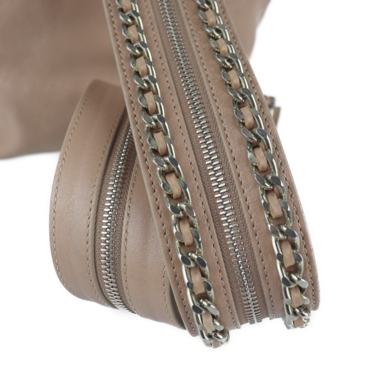 JIMMY CHOO ジミーチュウ リュック・デイパック - SUKI スキ レザー ピンクベージュ 2WAY ワンショルダーバッグ ミニ バックパック スタースタッズ 本物保証 中古