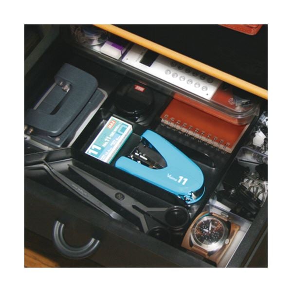 (まとめ) マックス バイモ11フラット 40枚とじブラック HD-11FLK／K 1個 (×10セット)