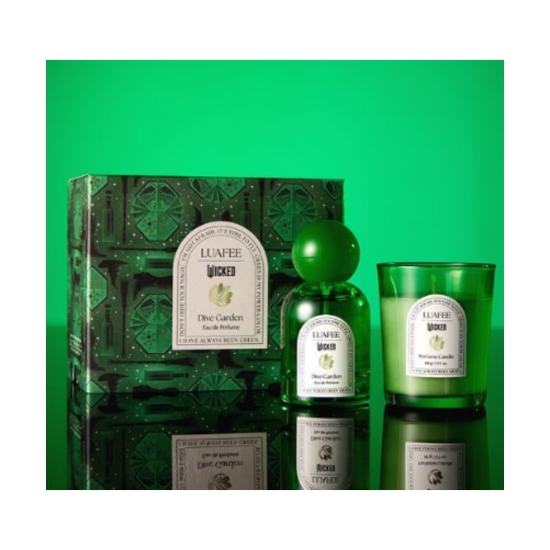 [限定版香水] ルアペ ホワイト アプリコット EDP 30ml + パフュームキャンドル 60g