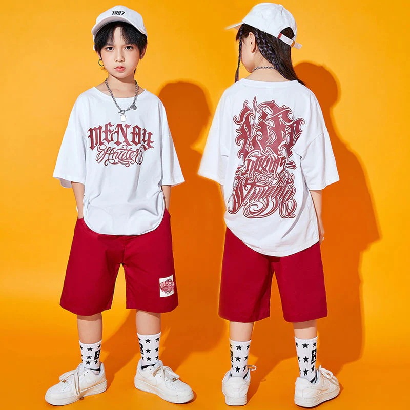 【5091人コレクション】ストリートダンス子供潮服シャツセットhiphop夏男児ヒップホップ子供服爆街女性演出服ジャズダンス 【5091人コレクション】ストリートダンス子供潮服シャツセットhiphop夏男児ヒップホップ子供服爆街女性演出服ジャズダンス