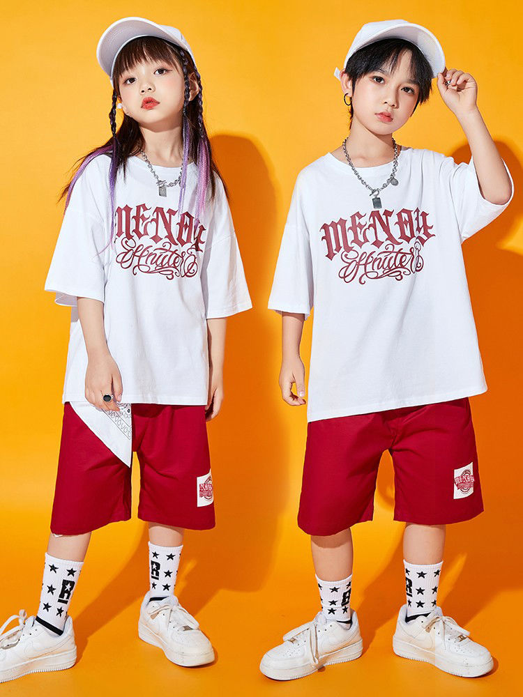 【5091人コレクション】ストリートダンス子供潮服シャツセットhiphop夏男児ヒップホップ子供服爆街女性演出服ジャズダンス 【5091人コレクション】ストリートダンス子供潮服シャツセットhiphop夏男児ヒップホップ子供服爆街女性演出服ジャズダンス