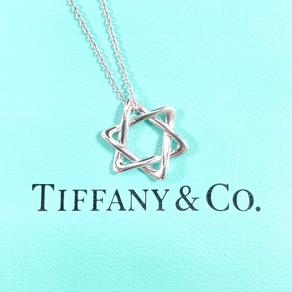 Qoo10] Tiffany エルサペレッティ スターオブダビデ ネッ