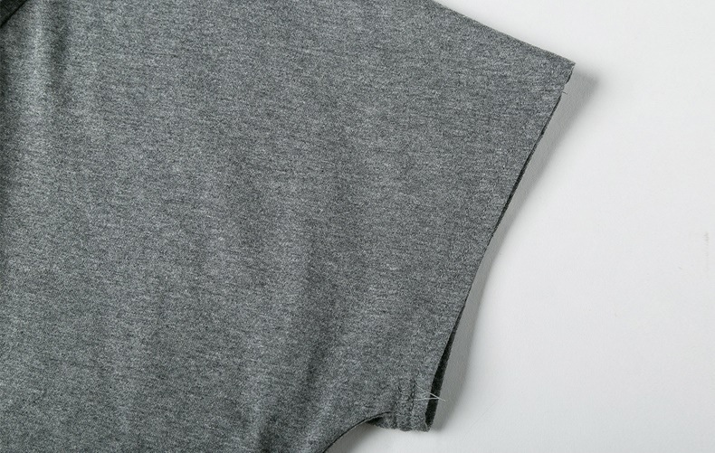 1735. VネックTシャツミニワンピース(グレー)2019 春夏 sale カジュアル 大人カジュアル 通学 普段使い チュニック 女子会 1735. VネックTシャツミニワンピース(グレー)2019 春夏 sale カジュアル 大人カジュアル 通学 普段使い チュニック 女子会