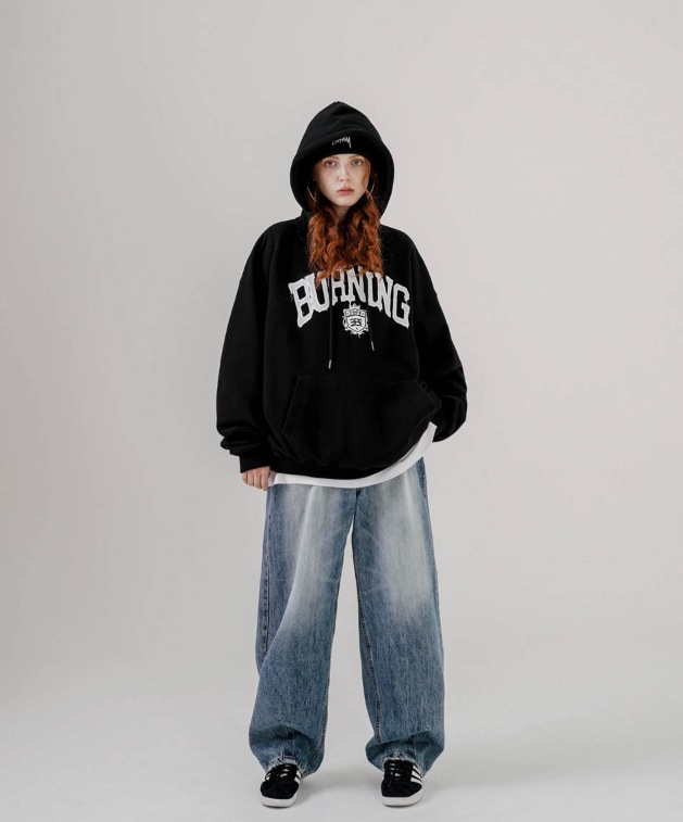 EZKATON] Burning Heavy Cotton Hoodie パーカー