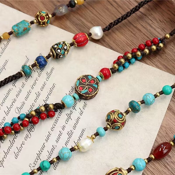 ハンドメイド 天然石ブレスレット 天然石◇ワイヤーブレスレット - Bonne Chance | minne byGMO