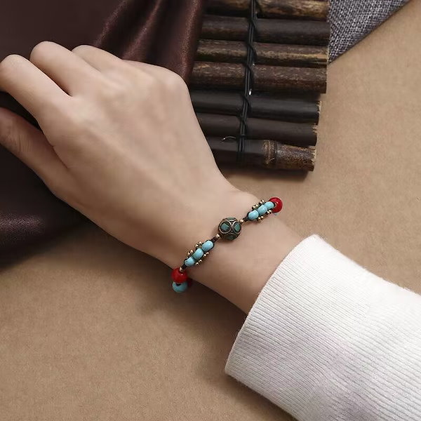 天然石　ハンドメイド　ブレスレット 55e58da170a3790522741117547e82
