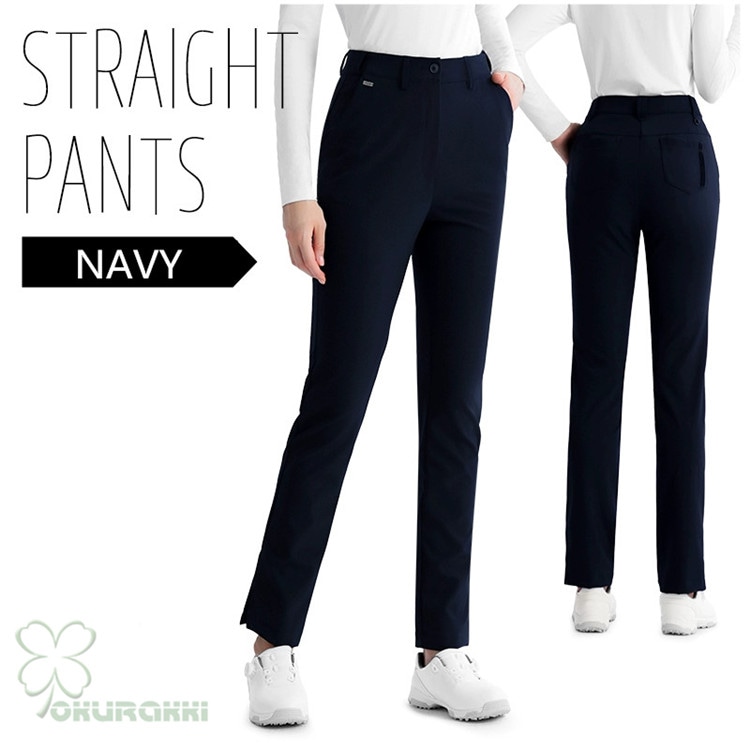 ゴルフウェア レディース ロングパンツ ゴルフ 裏起毛 保温 防寒