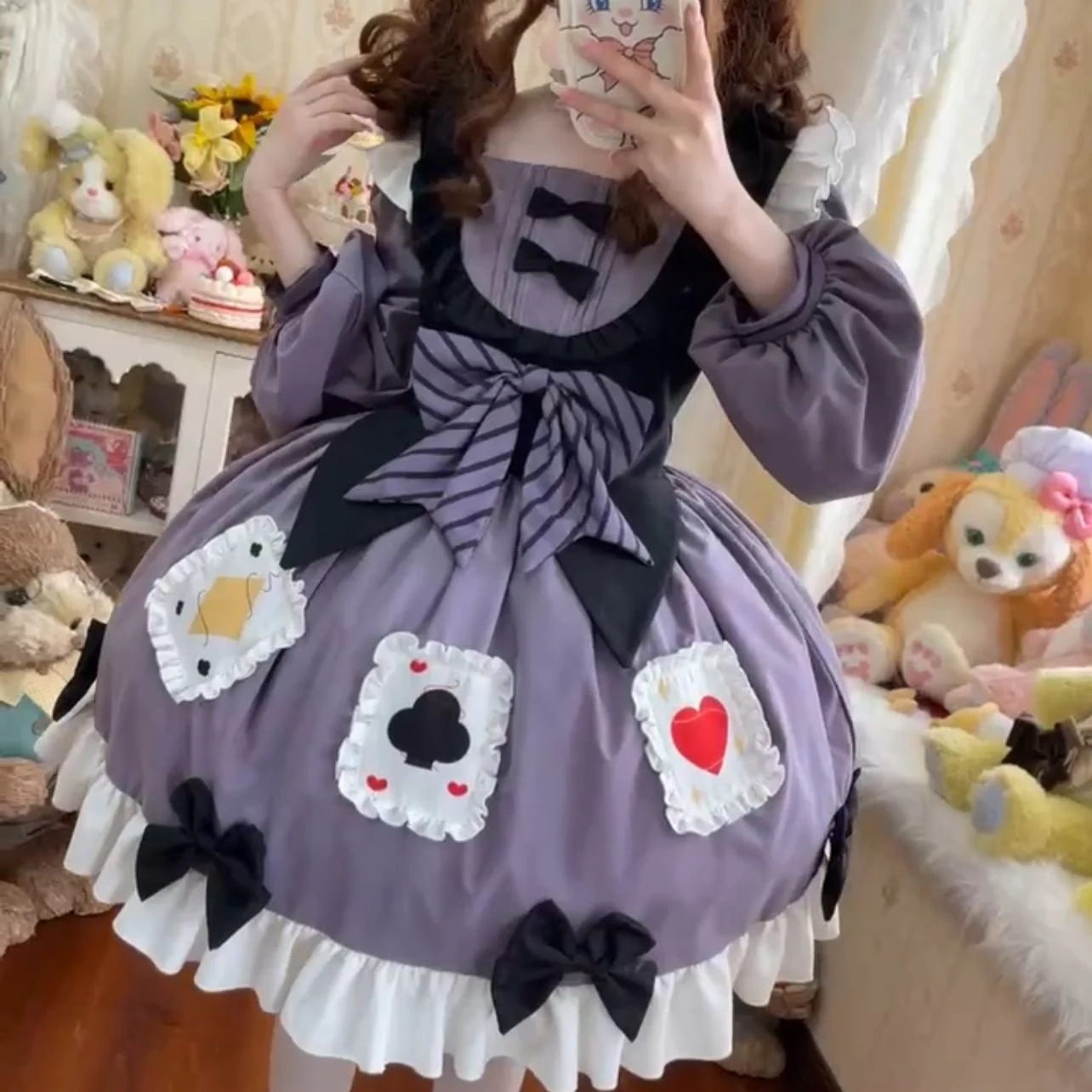 ロリータ 【魔法の魔女】 スカート 日常 かわいい サマーワンピース ロリータ 【魔法の魔女】 スカート 日常 かわいい サマーワンピース