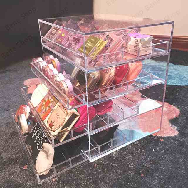 [コスメ収納] メイクボックス SNSの大人気 アクリル コスメボックス 大容量 引き出し 韓国風 メイクポーチ 化粧品 収納ボックス ポーチ おしゃれ