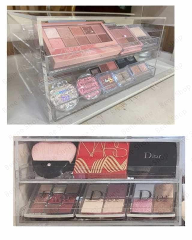 [コスメ収納] メイクボックス SNSの大人気 アクリル コスメボックス 大容量 引き出し 韓国風 メイクポーチ 化粧品 収納ボックス ポーチ おしゃれ