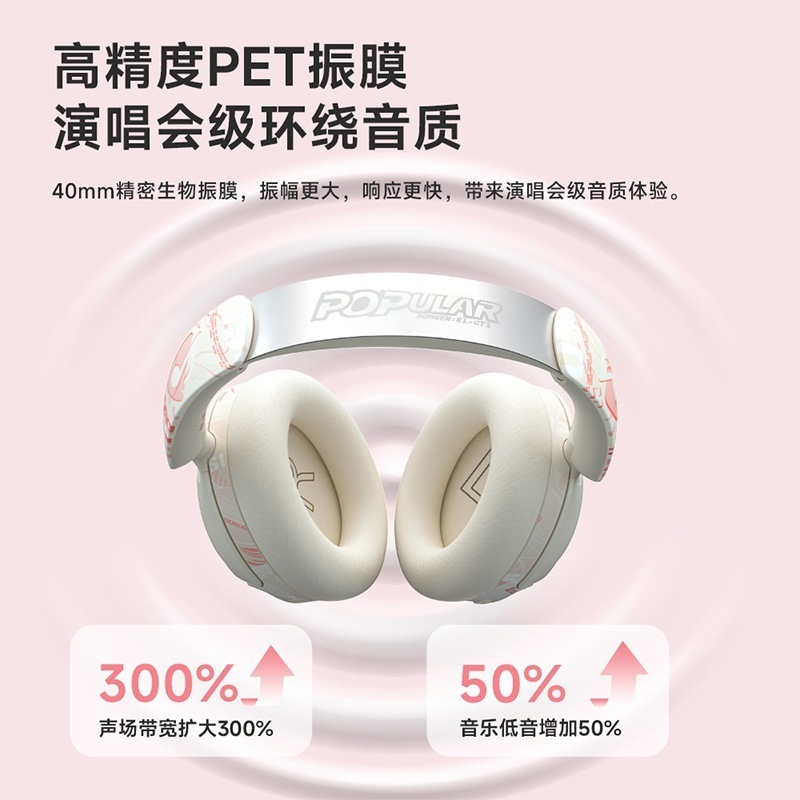 EL-GT 1ヘッドセットBluetoothヘッドセットアクティブノイズキャンセリングancラジオゲームスポーツヘッドセット新モデル