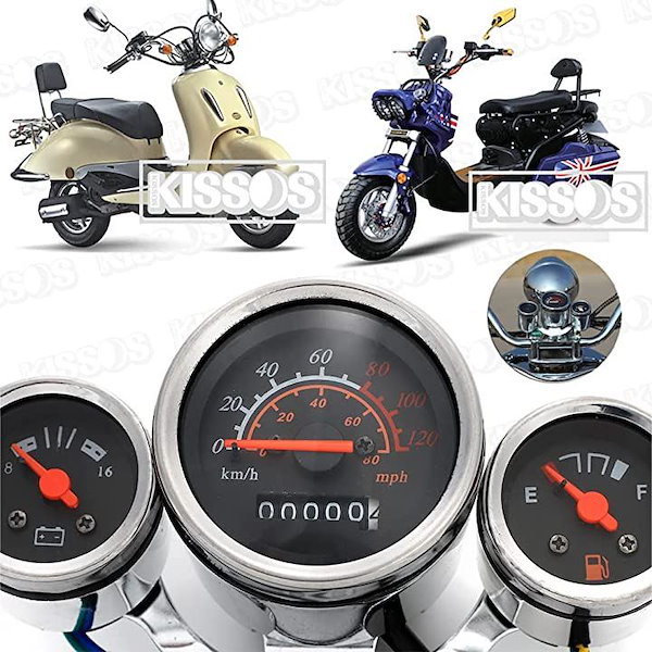Qoo10] バイク オートバイ スピードメーター タ
