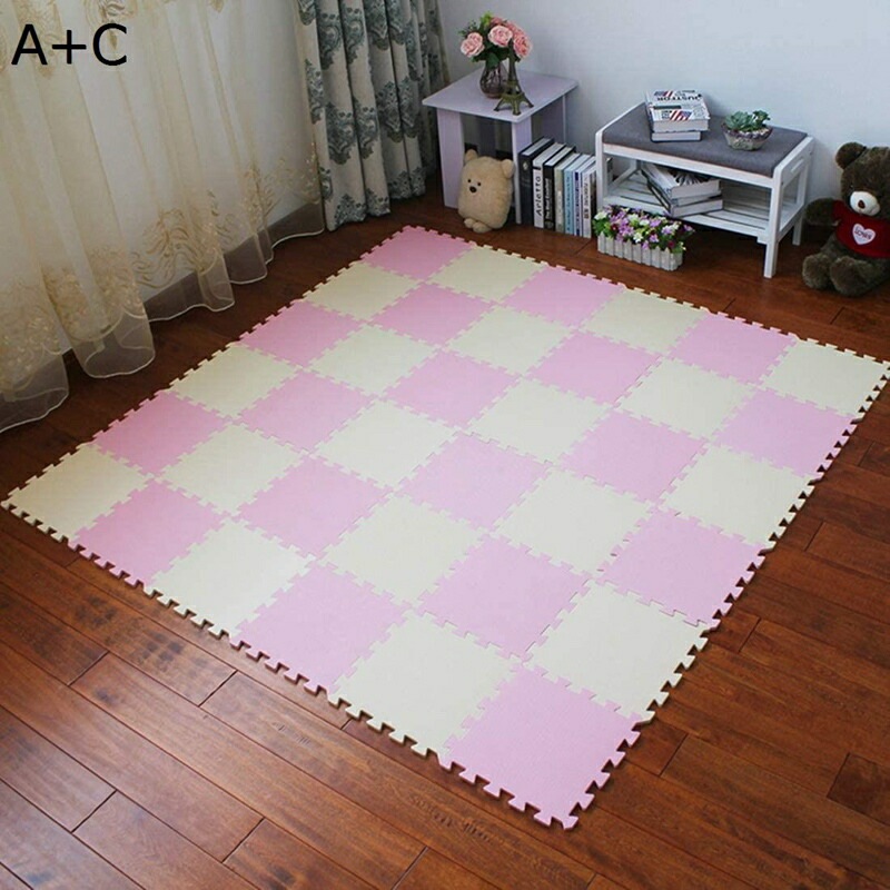 ジョイントマット プレイマット 子供部屋 防音 単色 イエロー+ブルー 30cm 30枚 サイドパーツ付き 床暖房対応 ジョイントフロアマット PE 撥水 洗える ペット キズ防止 転倒防止 パズルマ ジョイントマット プレイマット 子供部屋 防音 単色 イエロー+ブルー 30cm 30枚 サイドパーツ付き 床暖房対応 ジョイントフロアマット PE 撥水 洗える ペット キズ防止 転倒防止 パズルマ