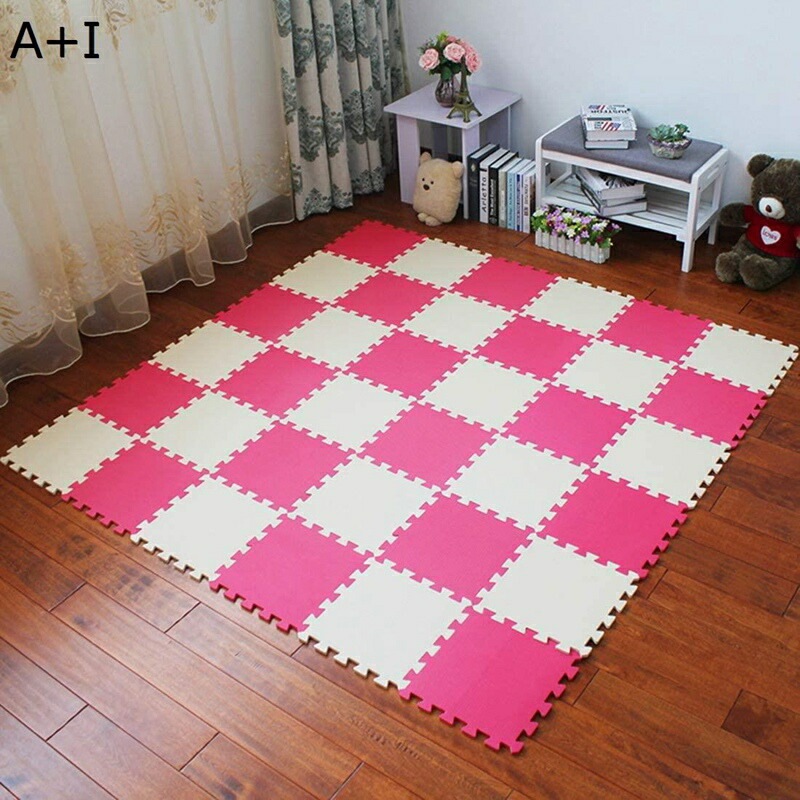 ジョイントマット プレイマット 子供部屋 防音 単色 イエロー+ブルー 30cm 30枚 サイドパーツ付き 床暖房対応 ジョイントフロアマット PE 撥水 洗える ペット キズ防止 転倒防止 パズルマ ジョイントマット プレイマット 子供部屋 防音 単色 イエロー+ブルー 30cm 30枚 サイドパーツ付き 床暖房対応 ジョイントフロアマット PE 撥水 洗える ペット キズ防止 転倒防止 パズルマ