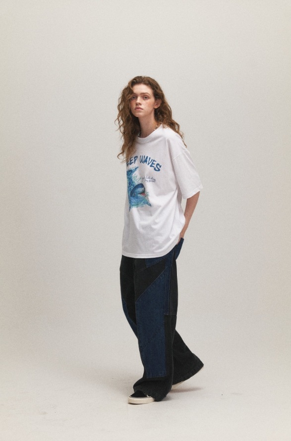 【CPGN STUDIO】 DTP Wave Dolphin Short Sleeve Tee 【CPGN STUDIO】 DTP Wave Dolphin Short Sleeve Tee