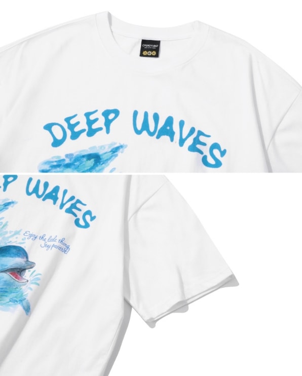 【CPGN STUDIO】 DTP Wave Dolphin Short Sleeve Tee 【CPGN STUDIO】 DTP Wave Dolphin Short Sleeve Tee