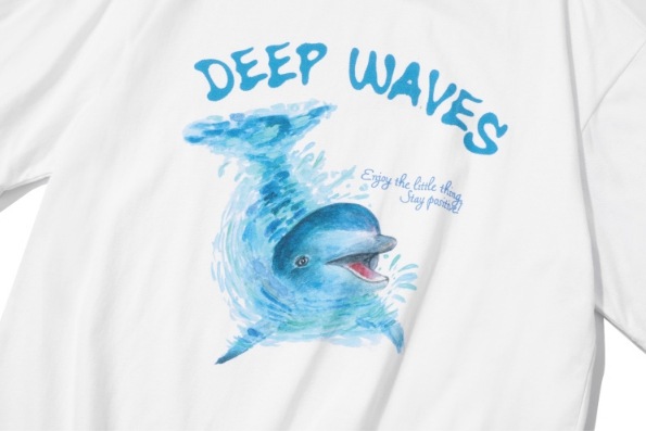 【CPGN STUDIO】 DTP Wave Dolphin Short Sleeve Tee 【CPGN STUDIO】 DTP Wave Dolphin Short Sleeve Tee