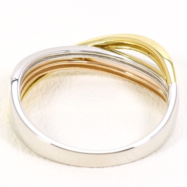 PT950PG リング 12号 ダイヤ 0.01 中古 PT950PG リング 12号 ダイヤ 0.01 中古