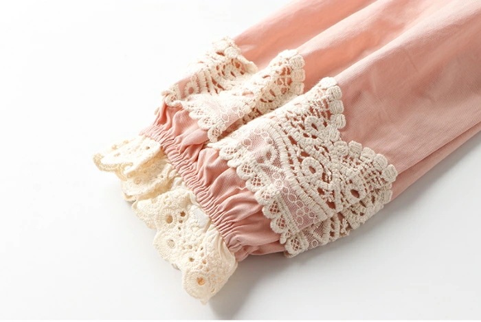 【急速出荷】甘かわいい ワンピース 長袖 コットン ロングワンピース 森ガール レース 綿 春服 夏服 春夏 ローゴージャス ロリータ 体型カバー レディース 女性 薄手 春物 夏物 夏用 春用