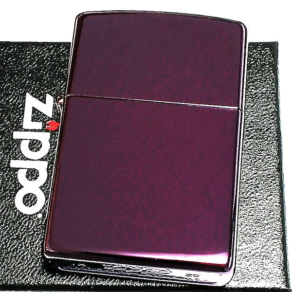 Qoo10] ジッポー ZIPPO ライター パープル ジッポ