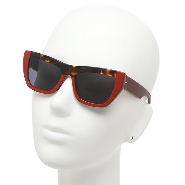 サングラス アイウェア レディース カラーブロック 52サイズ グレー レッド ME634S 617 ウェリントン サングラス アイウェア レディース カラーブロック 52サイズ グレー レッド ME634S 617 ウェリントン