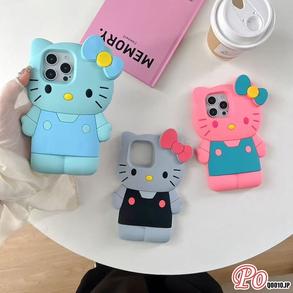 Qoo10] かわいい キティ iphoneケース キ
