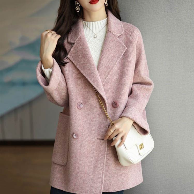 チェスターコートスプリングコート春ミドル丈メルトンコート秋アウターテーラードジャケット50裏地付き40スリムフィット大人通勤オフィスカジュアル30レディース