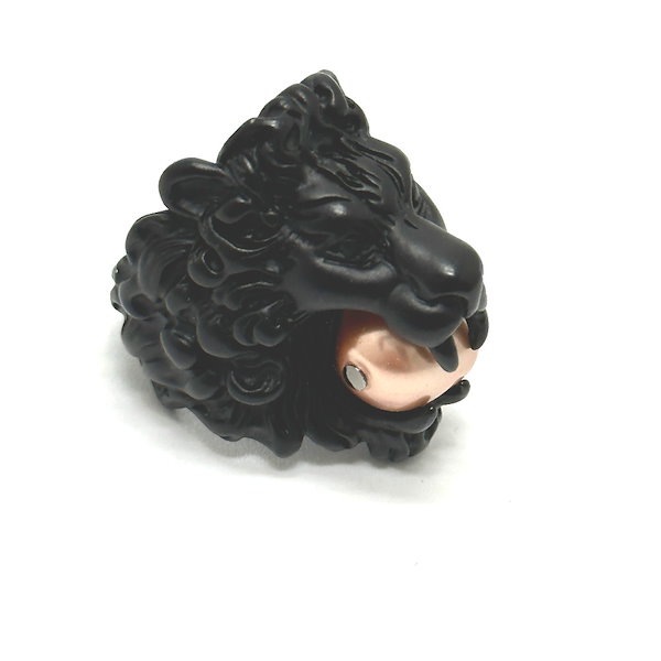 Qoo10] GUCCI リング指輪 ライオンヘッド アクセサリー
