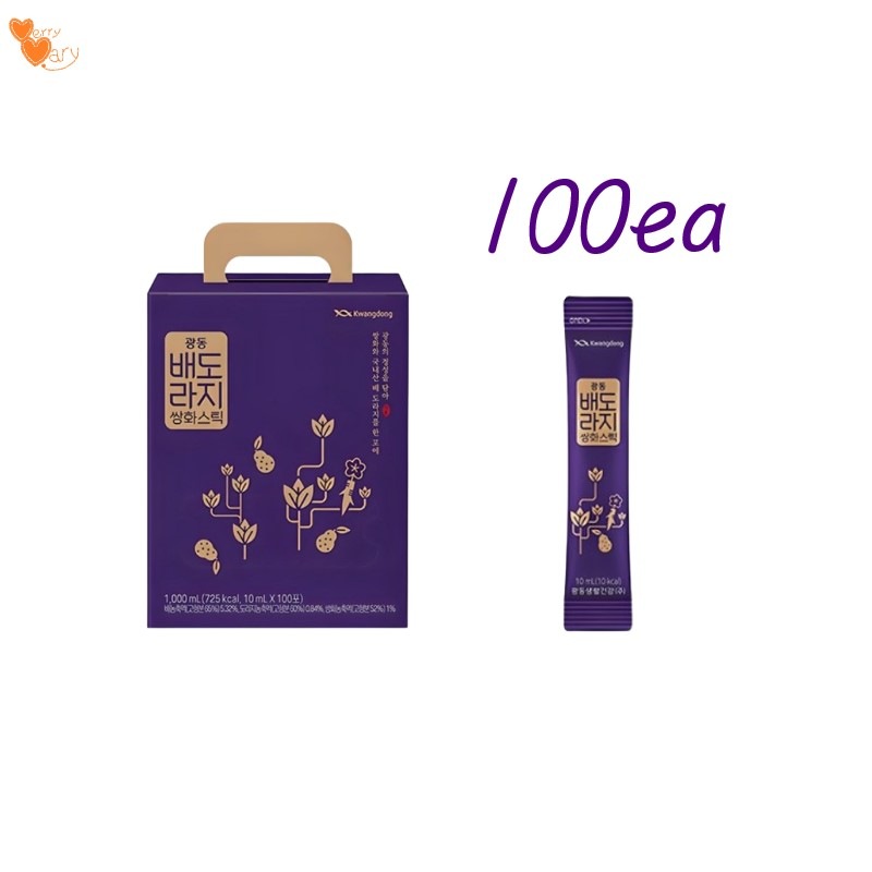 梨桔梗 双花スティック100包/ 梨桔梗 双花ゼリー50包 韓国産梨桔梗蜂蜜入り