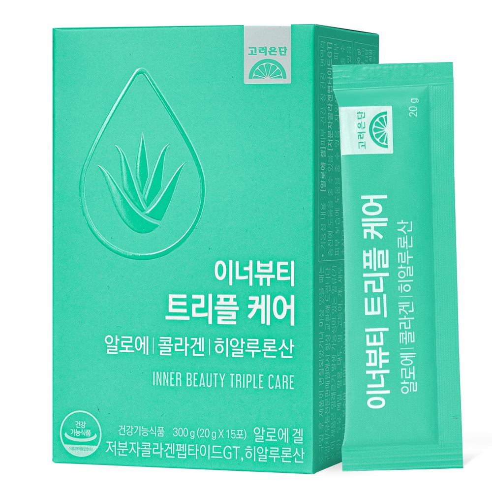 高麗銀団インナービューティートリプルケアアロエコラーゲンヒアルロン酸15砲2個 高麗銀団インナービューティートリプルケアアロエコラーゲンヒアルロン酸15砲2個