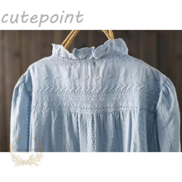 【新作入荷】気質 長袖シャツ シャツ ブラウス レディース 長袖 スーツインナー スタンドカラー 袖コンシャス 花柄 刺繍 レース ホワイト 白シャツ オフィス 可愛い きれいめ 【新作入荷】気質 長袖シャツ シャツ ブラウス レディース 長袖 スーツインナー スタンドカラー 袖コンシャス 花柄 刺繍 レース ホワイト 白シャツ オフィス 可愛い きれいめ