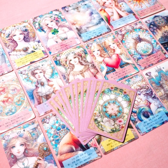 2点セット 天使のルノルマンカード & ルノルマンカード・ガイドブック セット / Holy Charm カードに意味あり!! タロットカード オラクルカード 2点セット 天使のルノルマンカード & ルノルマンカード・ガイドブック セット / Holy Charm カードに意味あり!! タロットカード オラクルカード