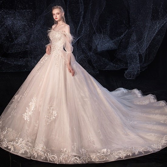 取寄：納期2週間】ウエディングドレス 花嫁 ロングドレス パーティー