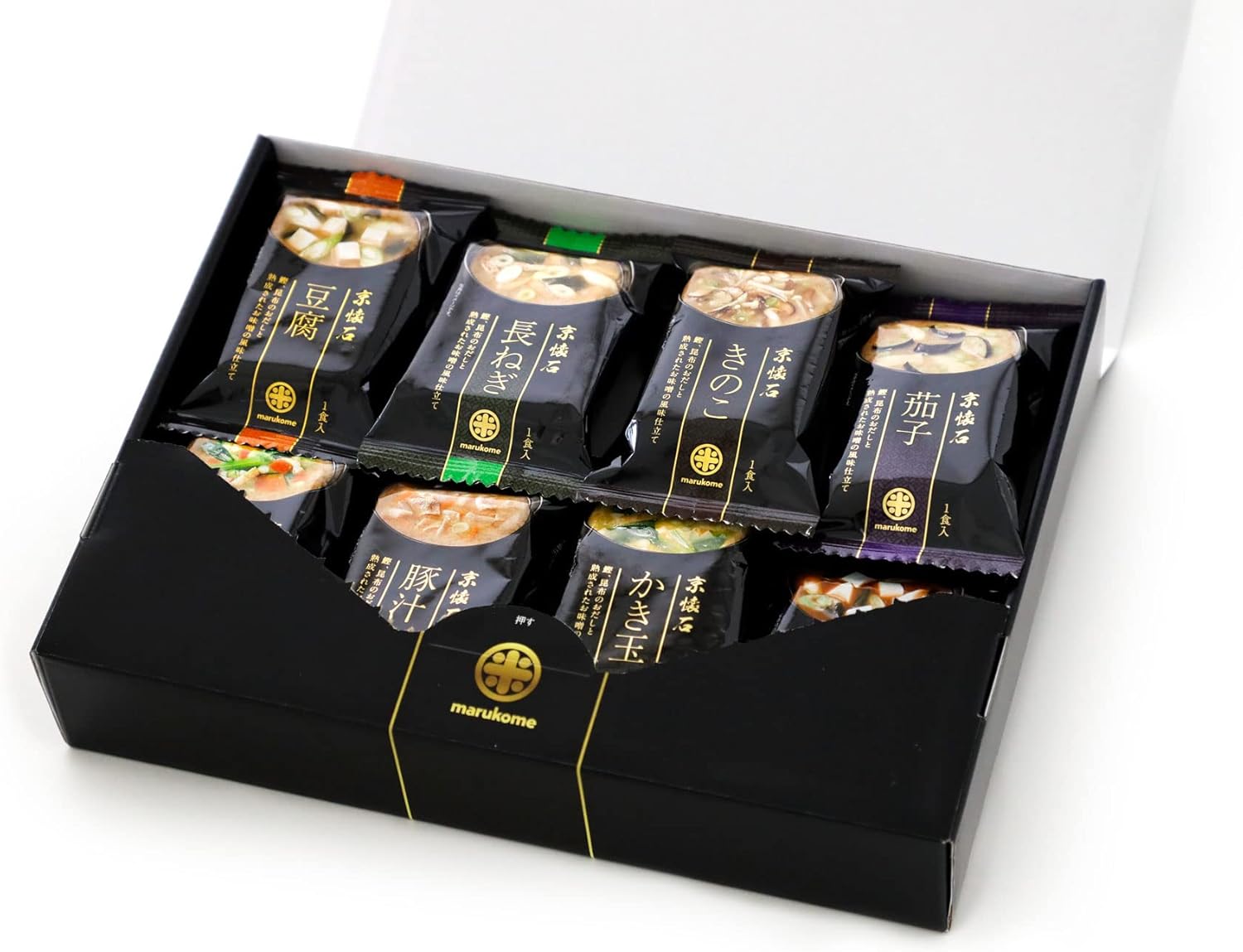 マルコメ 味噌汁 フリーズドライ 京懐石詰合せ インスタント 8種類×2食 全16食 箱付 具あり みそ汁 ギフトセット ギフトセット 仕送り 贈り物 御礼 挨拶 手土産 香典返し 母の日 父の日