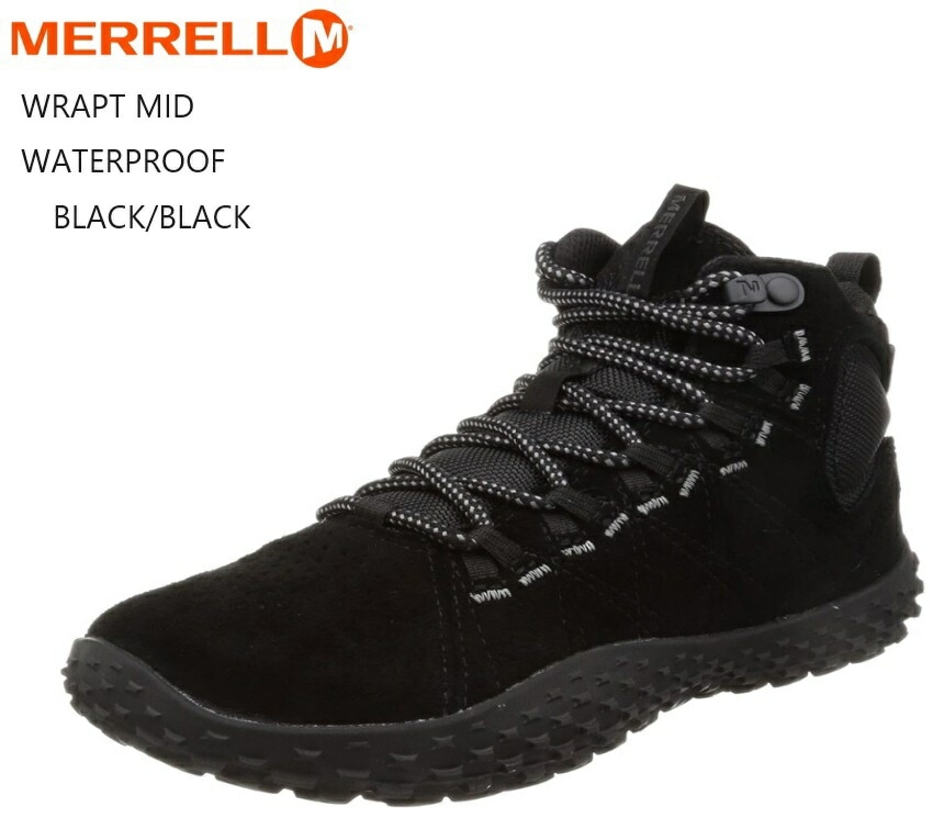 (メレル)MERRELL WRAPT MID WATERPROOF メンズ J135605 J037751 J036003 J036001 裸足感覚のベアフット キャンプやトレッキングなどの
