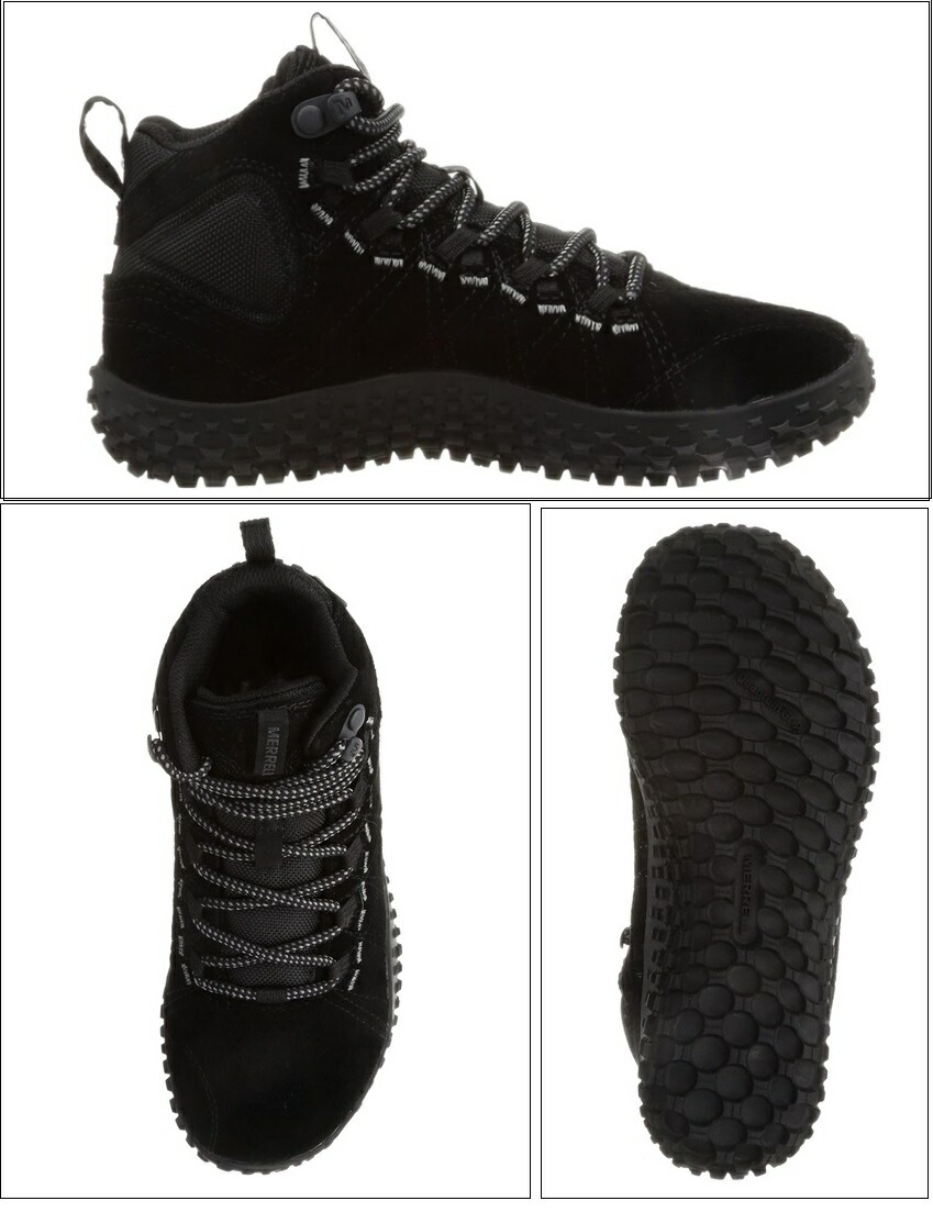 (メレル)MERRELL WRAPT MID WATERPROOF メンズ J135605 J037751 J036003 J036001 裸足感覚のベアフット キャンプやトレッキングなどの