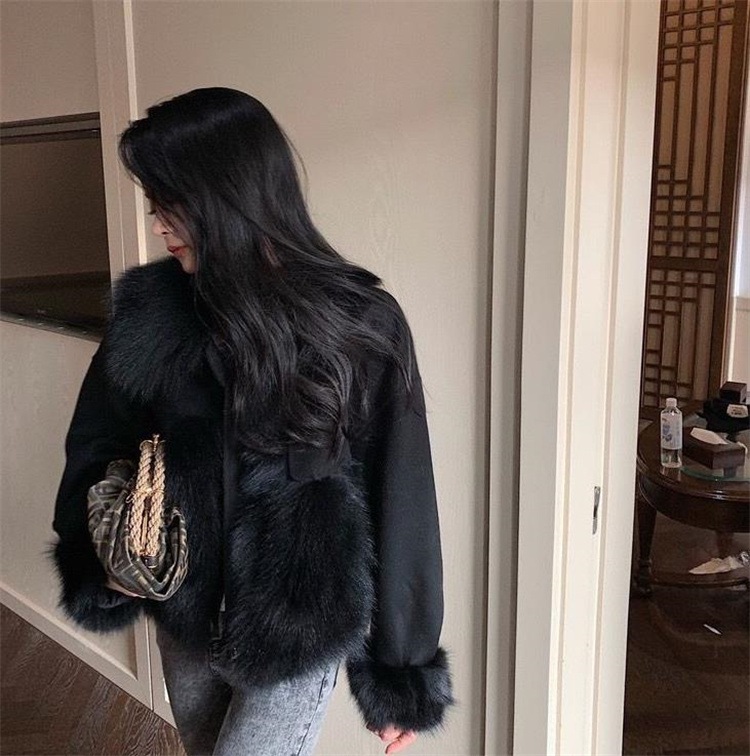 早い者勝ち ファッション コート 新品 縫付 キツネの毛に似せる エレガント スリム 暖かい 厚手 ファー毛皮 早い者勝ち ファッション コート 新品 縫付 キツネの毛に似せる エレガント スリム 暖かい 厚手 ファー毛皮