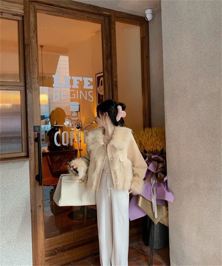 早い者勝ち ファッション コート 新品 縫付 キツネの毛に似せる エレガント スリム 暖かい 厚手 ファー毛皮 早い者勝ち ファッション コート 新品 縫付 キツネの毛に似せる エレガント スリム 暖かい 厚手 ファー毛皮