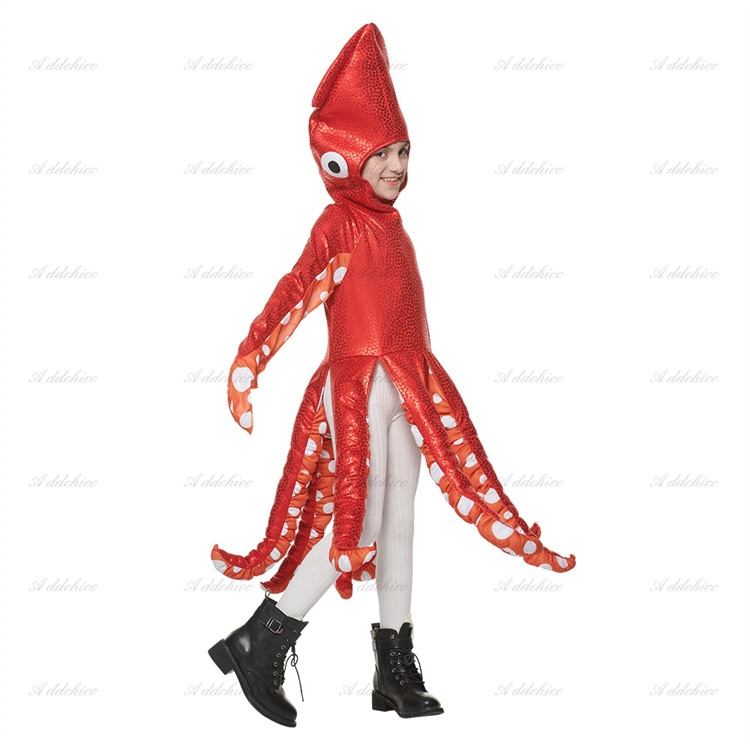 ハロウィン 衣装 子供 男の子 女の子 COS 動物 海洋 スルメイカ タコ イカ Halloween キッズ コスプレ コスチューム 子供用 ハロウィン コスプレ キッズ 子ども用 こども 仮装 変 mdprevattcaulkingandwaterproofing.com