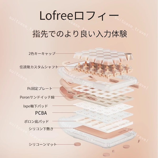 正規品 新品 未開封 洛斐 Lofree ファンデーションリキッド 電卓 Qoo10] Lofree 正規品 洛斐「ファンデーションリキッド」
