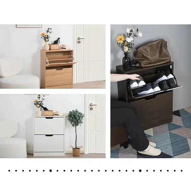 靴箱 シューズボックス 下駄箱 スリム 超薄型 シューズラック 2段 くつ箱 靴入れ 収納ラック エントランス 靴収納 靴収納棚 木製下駄箱 おしゃれ 超スリム型 消臭1573 靴箱 シューズボックス 下駄箱 スリム 超薄型 シューズラック 2段 くつ箱 靴入れ 収納ラック エントランス 靴収納 靴収納棚 木製下駄箱 おしゃれ 超スリム型 消臭1573