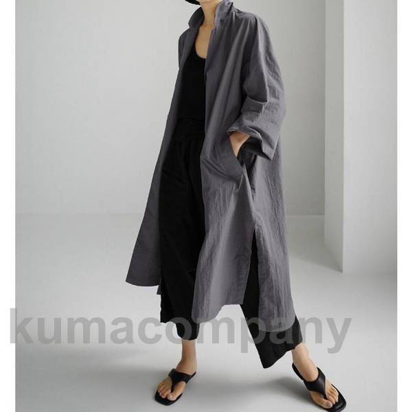 トレンチコート レディース 秋 ロング丈 無地 長袖 綿麻風 ロングコート アウター 上着 羽織 トップス 体型カバー 春 アウター 秋服 カジュアル トレンチコート レディース 秋 ロング丈 無地 長袖 綿麻風 ロングコート アウター 上着 羽織 トップス 体型カバー 春 アウター 秋服 カジュアル
