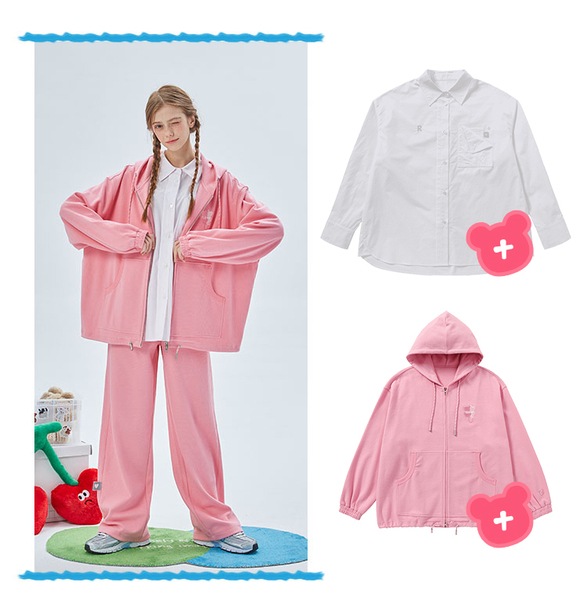 学生カジュアルレトログレースウェットパンツ
