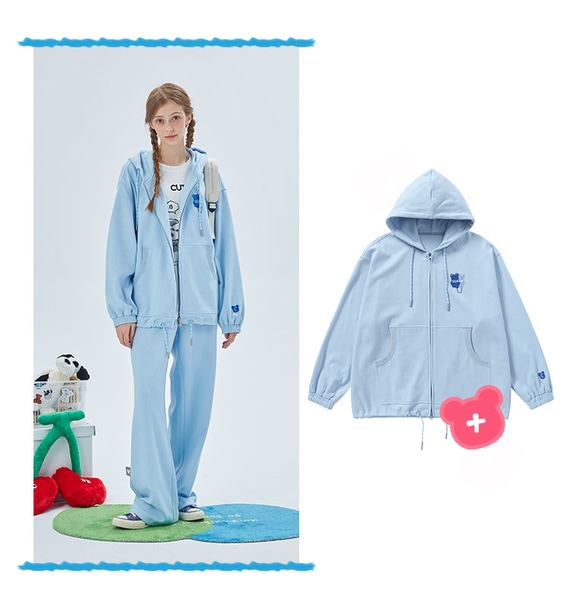 学生カジュアルレトログレースウェットパンツ