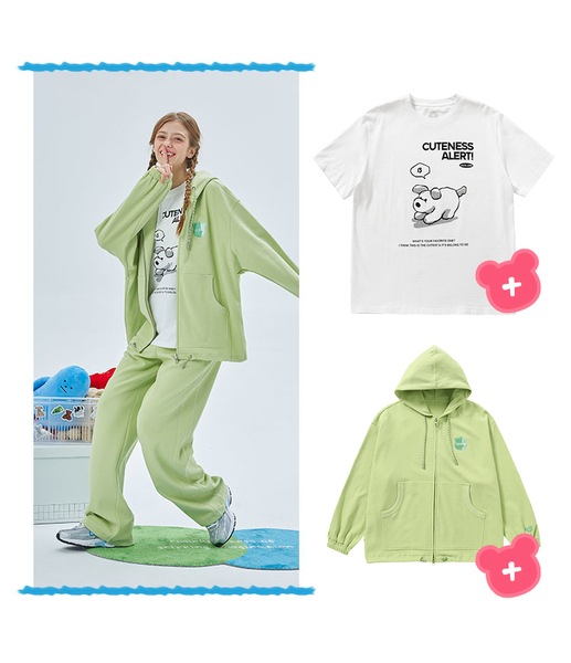 学生カジュアルレトログレースウェットパンツ