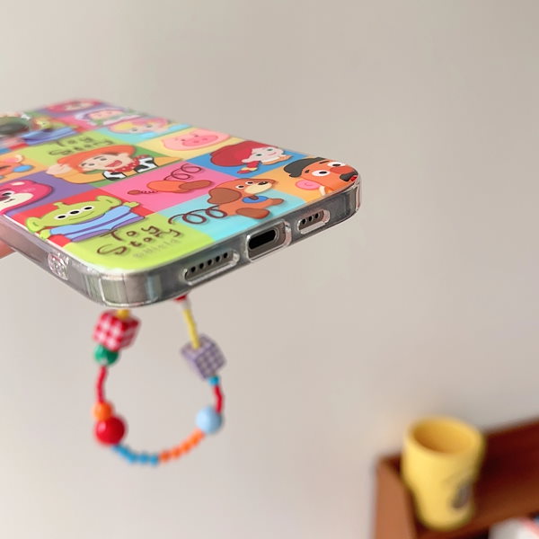 Qoo10] トイストーリースマホストラップ可愛い携帯