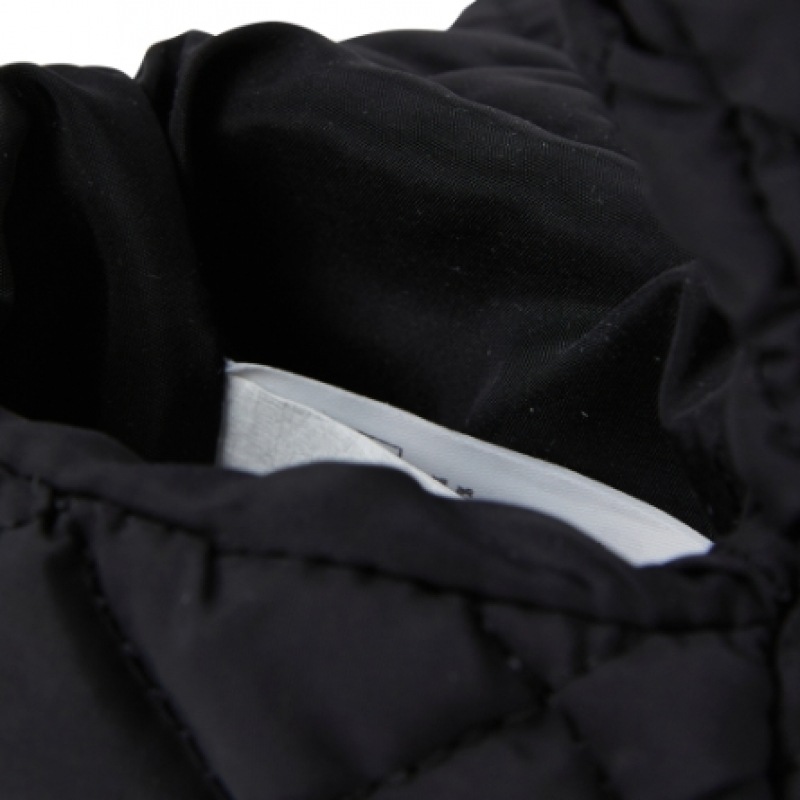 NERDY スタンプミニキルトバッグブラック NERDY スタンプミニキルトバッグブラック