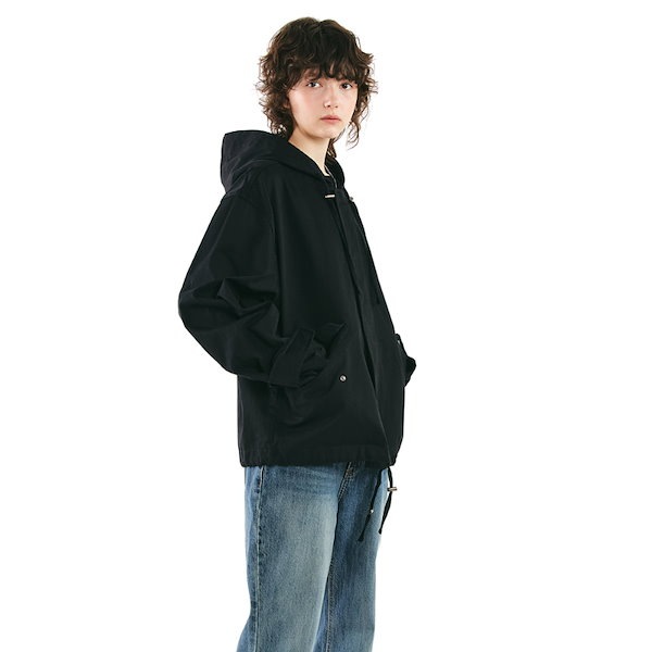 [TXT ヨンジュン 着用] M-51 WASHED COTTON HOODED FISHTAIL BLOUSON 韓国 アイドル アウター  レディース メンズ 大きいサイズ 秋 冬